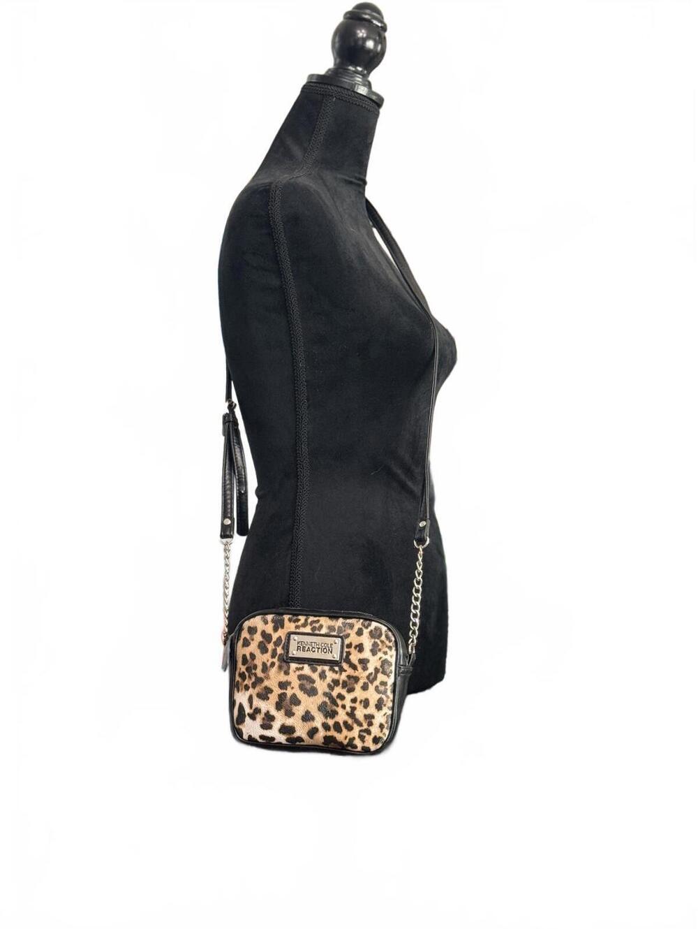 kenneth cole Leopard Print Crossbody Bag